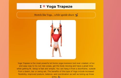 Yoga Trapeze